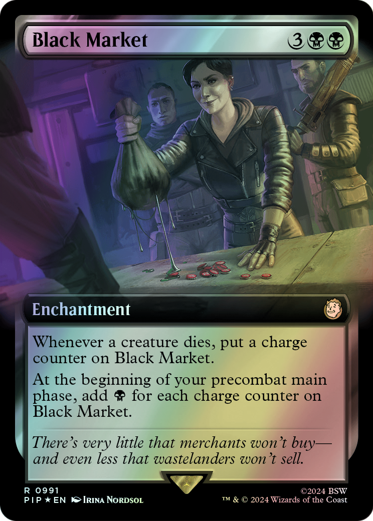 Black Market - Surge Foil (PIP) #991 [EN/F] s/o