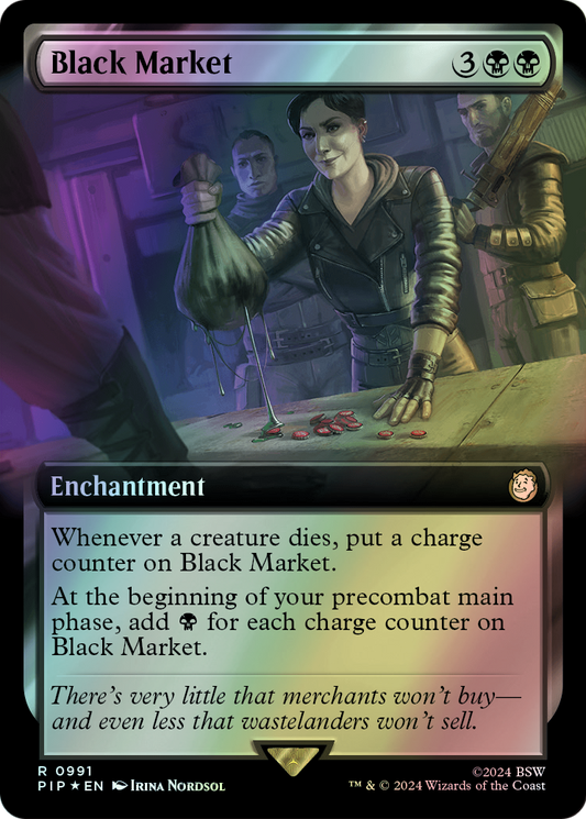 Black Market - Surge Foil (PIP) #991 [EN/F] s/o