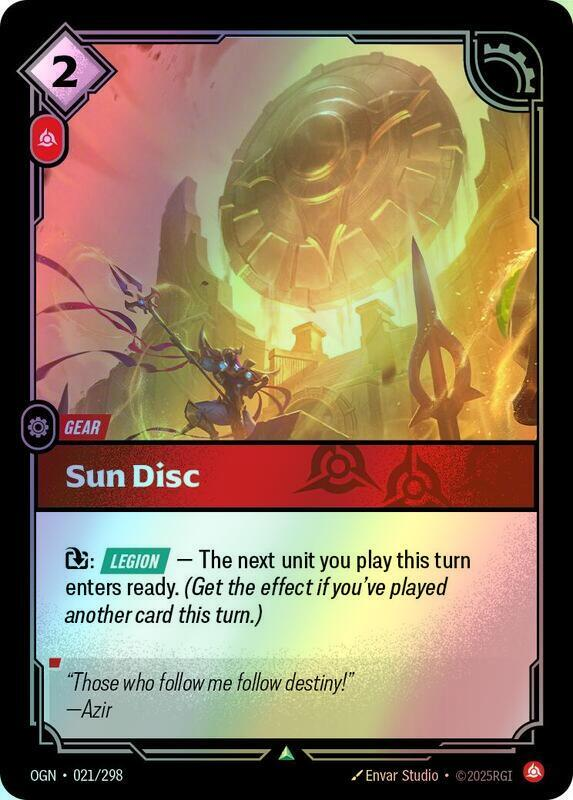 Sun Disc (OGN) #021 [EN/F]