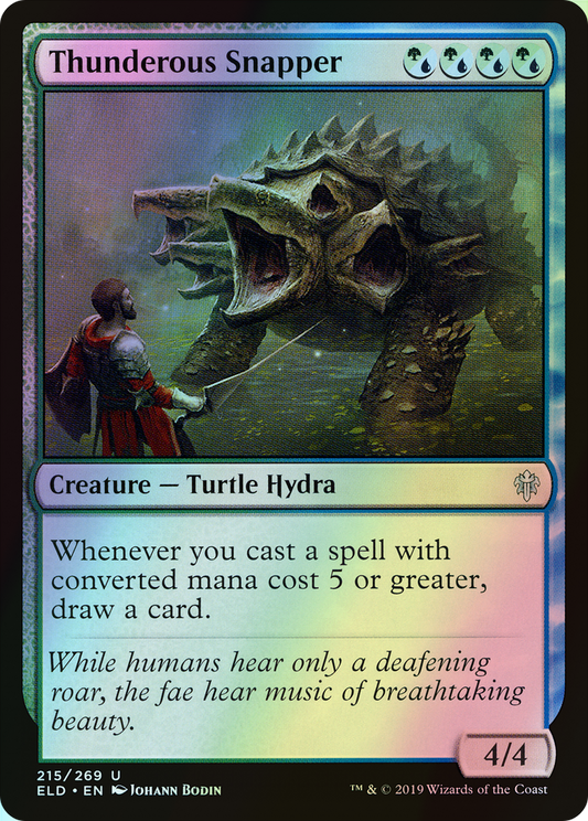 Thunderous Snapper (ELD) #215 [EN/F]