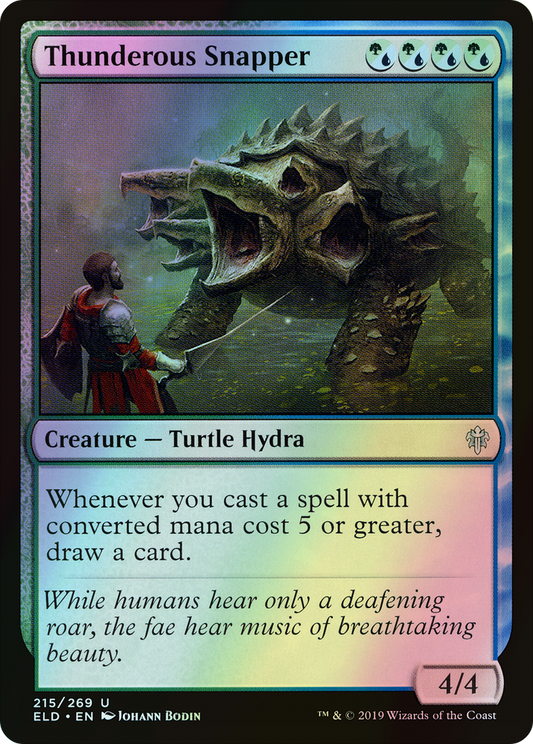 Thunderous Snapper (ELD) #215 [EN/F]