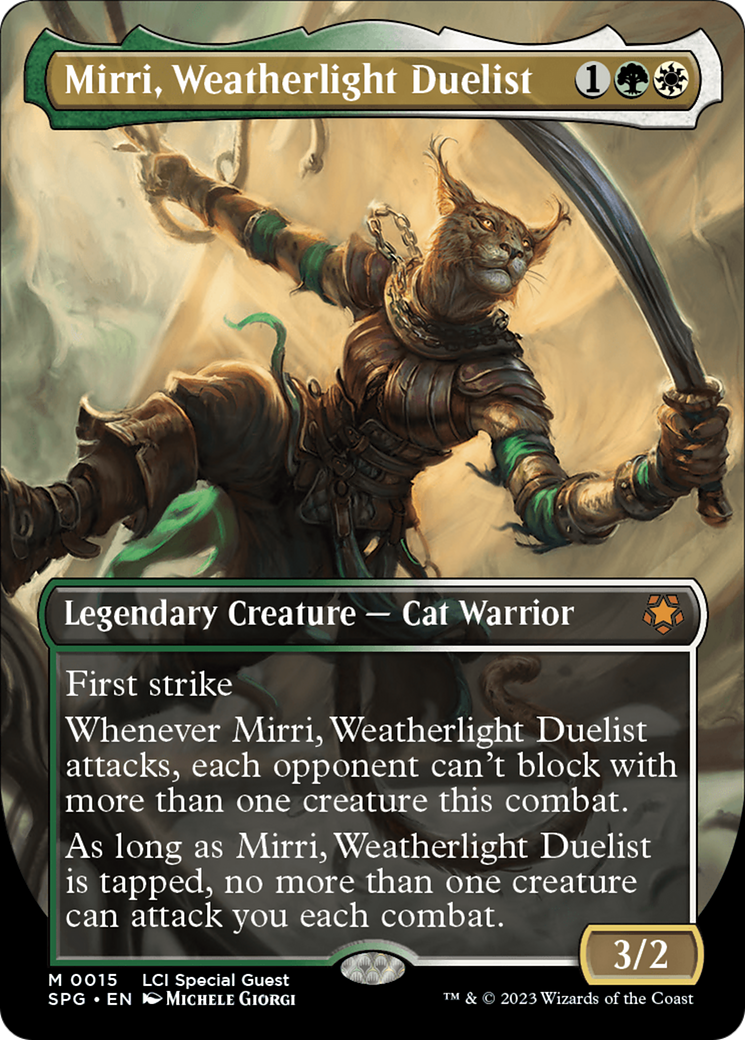 Mirri, Weatherlight Duelist (SPG) #15 [EN/N] s/o