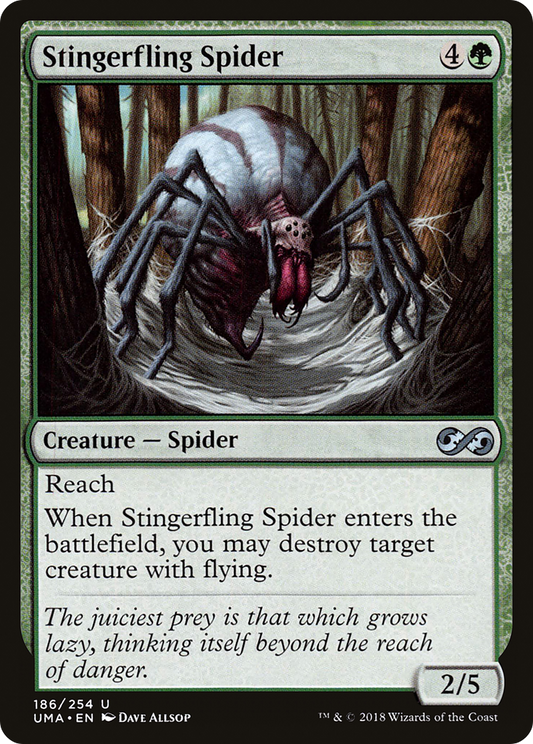 Stingerfling Spider (UMA) #186 [EN/N]