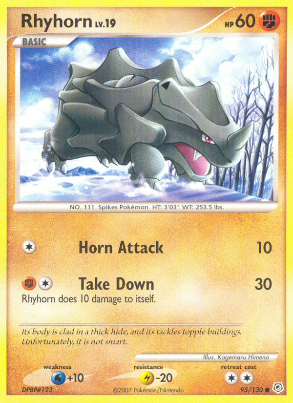 Rhyhorn (DP) #95 [EN/N]