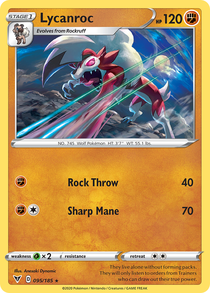 Lycanroc (VIV) #095 [EN/N] s/o