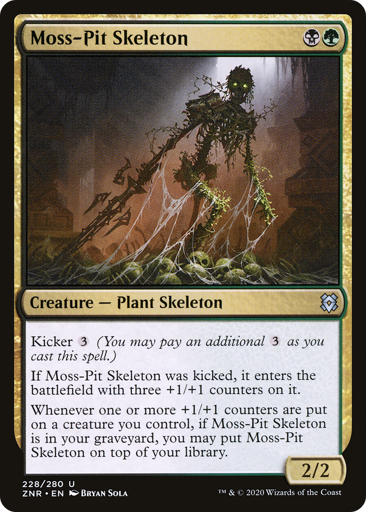 Moss-Pit Skeleton (ZNR) #228 [EN/N]