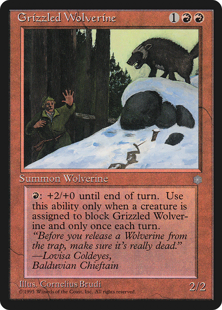 Grizzled Wolverine (ICE) #192 [EN/N]