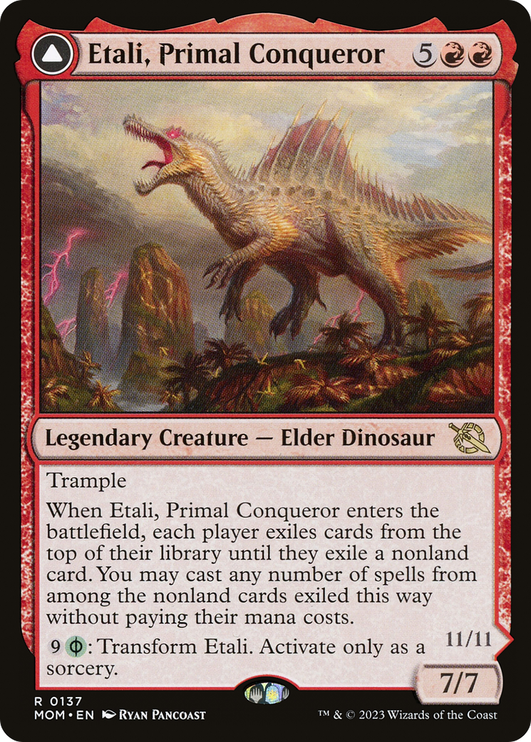 Etali, Primal Conqueror // Etali, Primal Sickness (MOM) #137 [EN/N]
