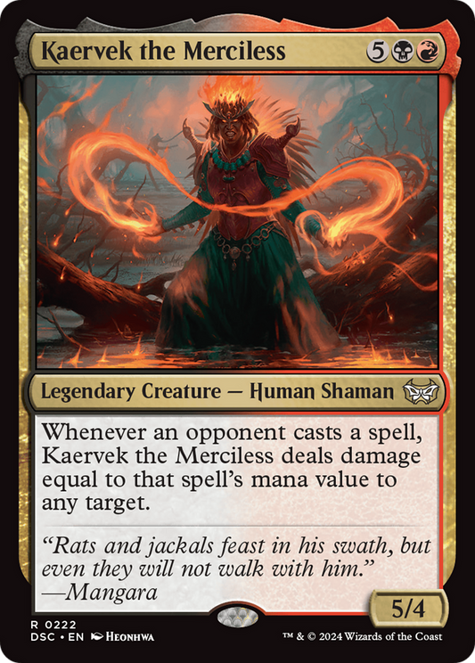 Kaervek the Merciless (DSC) #222 [EN/N]