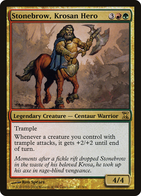 Stonebrow, Krosan Hero (TSP) #247 [EN/N]