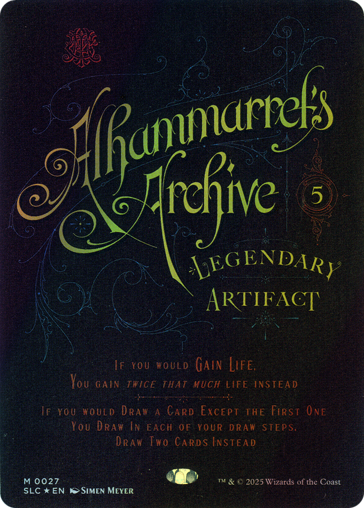 Alhammarret's Archive (SLC) #27 [EN/F]
