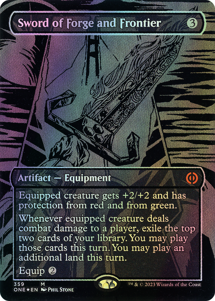 Sword of Forge and Frontier - Raised Foil (ONE) #359 [EN/F]