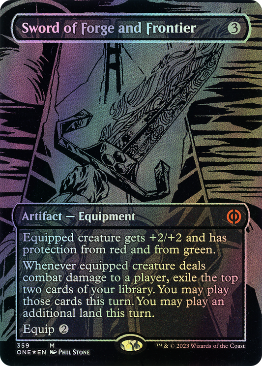 Sword of Forge and Frontier - Raised Foil (ONE) #359 [EN/F] s/o