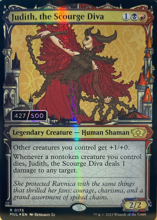 Judith, the Scourge Diva (MUL) #175z.427/500 [EN/F] s/o