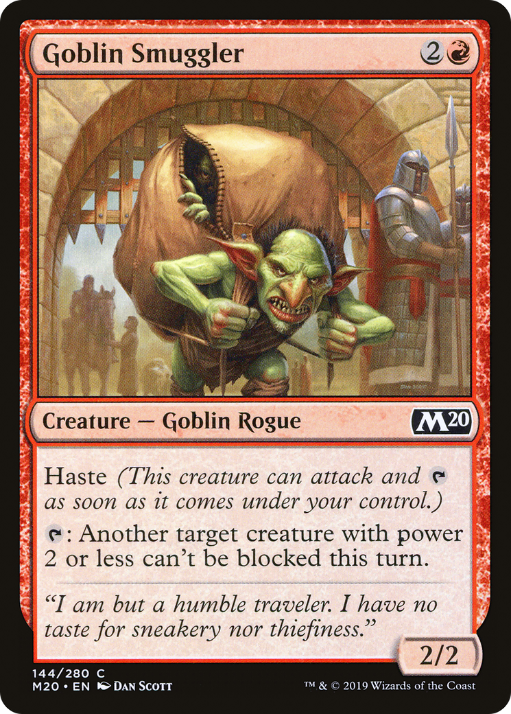 Goblin Smuggler (M20) #144 [EN/N]