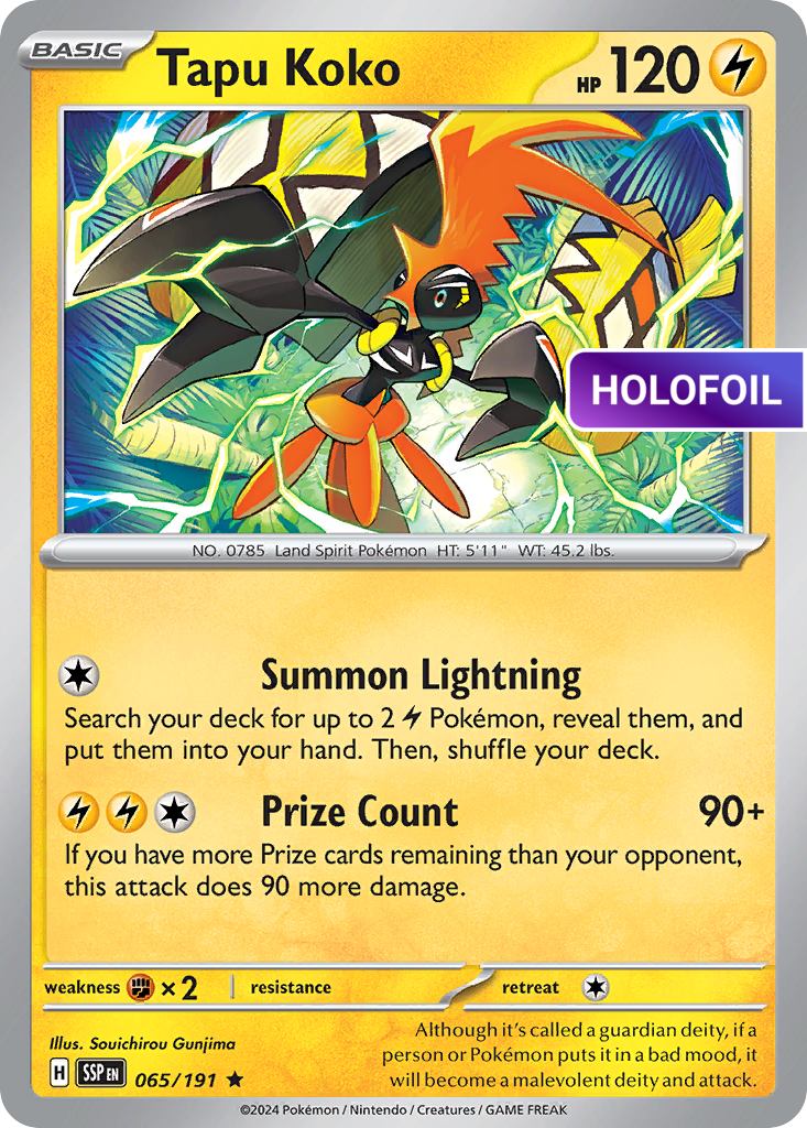 Tapu Koko (SSP) #065 [EN/H]