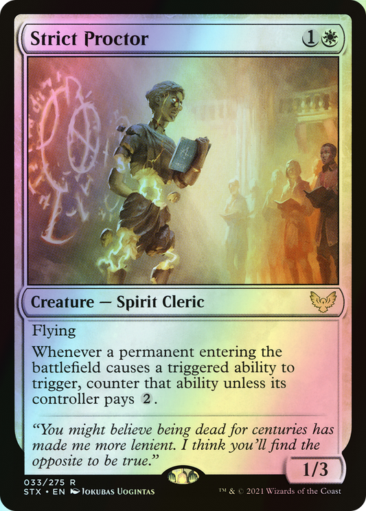 Strict Proctor (STX) #33 [EN/F] s/o