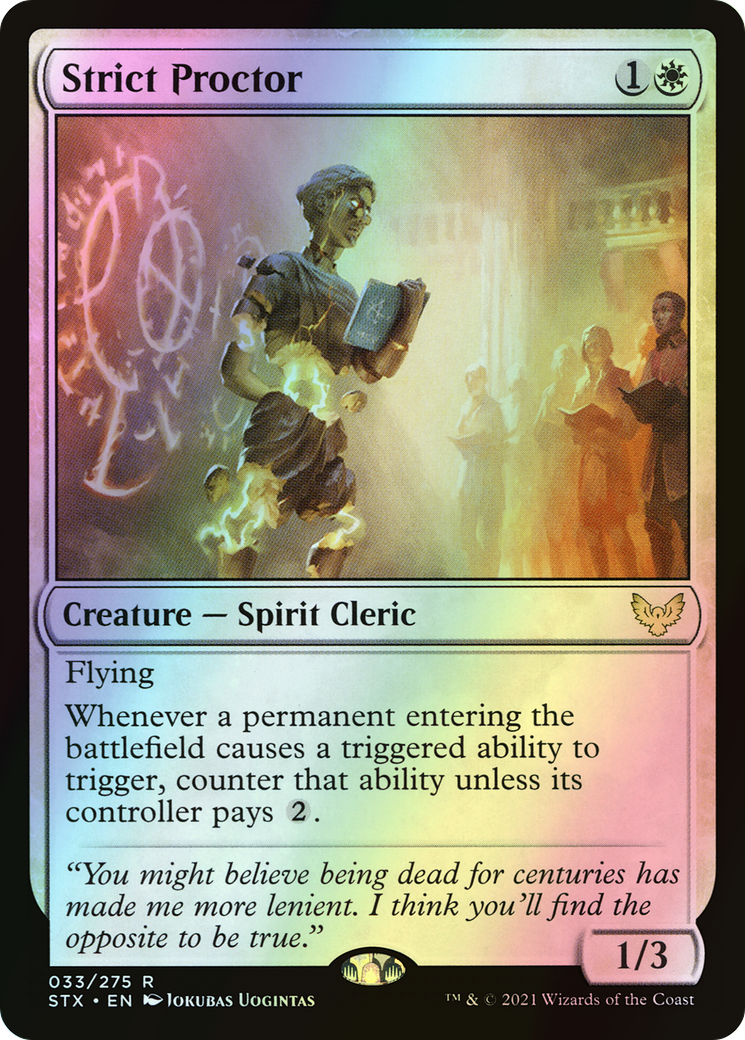 Strict Proctor (STX) #33 [EN/F] s/o