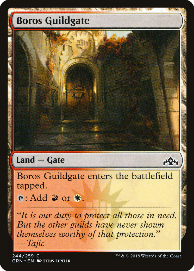 Boros Guildgate (GRN) #244 [EN/N]