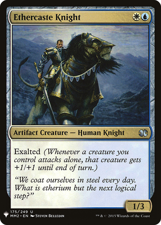 Ethercaste Knight (PLST) #MM2-175 [EN/N]