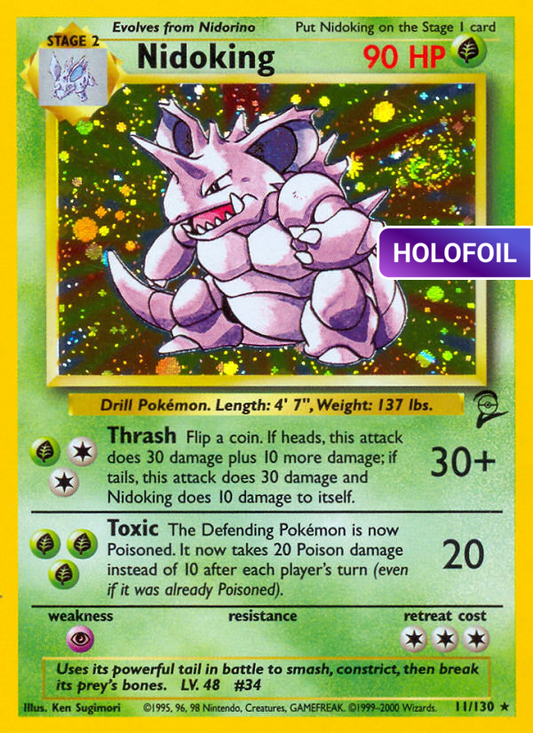 Nidoking (B2) #011 [EN/H]