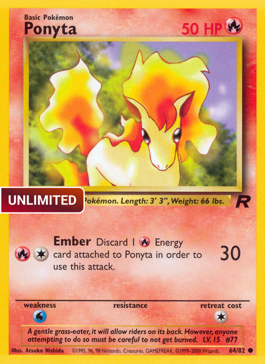 Ponyta (TR) #64 [EN/U]