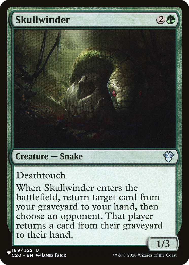 Skullwinder (PLST) #C20-189 [EN/N]