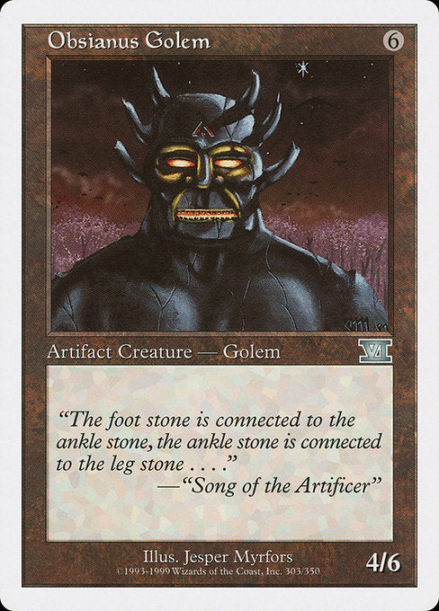 Obsianus Golem (6ED) #303 [EN/N]