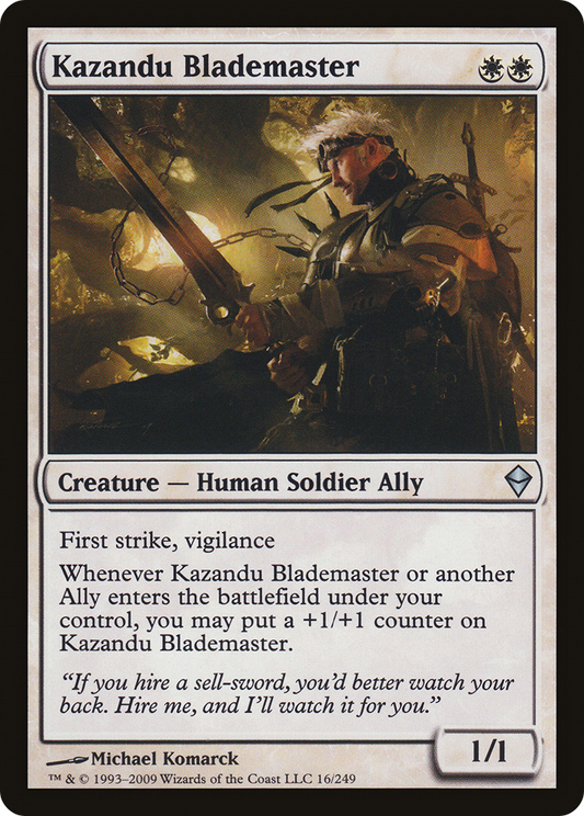 Kazandu Blademaster (ZEN) #16 [EN/N]