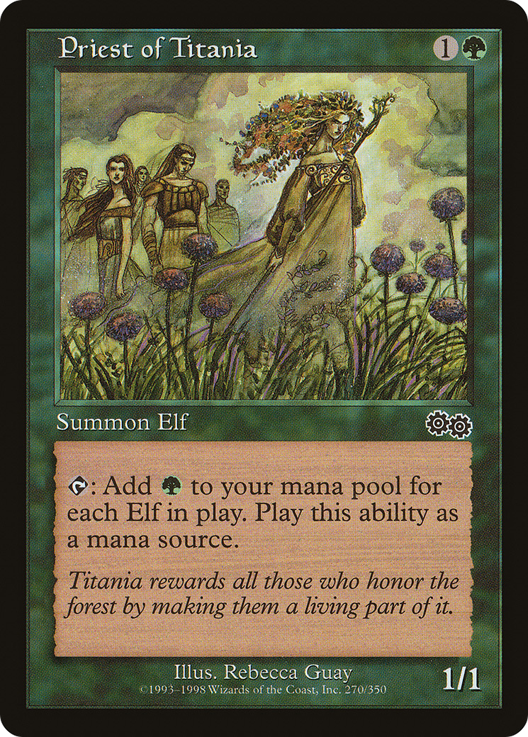 Priest of Titania (USG) #270 [EN/N] s/o