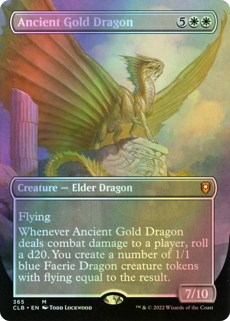 Ancient Gold Dragon (CLB) #365 [EN/F]