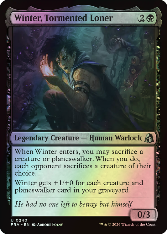 Winter, Tormented Loner (FRA) #240 [EN/F]