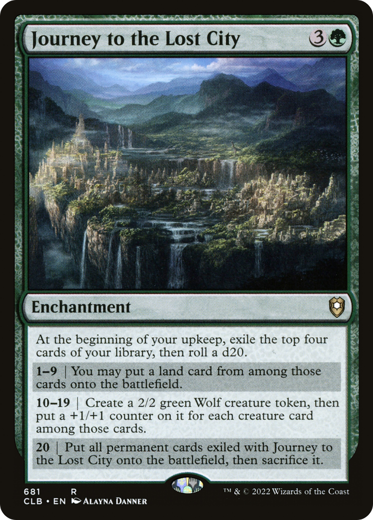 Journey to the Lost City (CLB) #681 [EN/N]