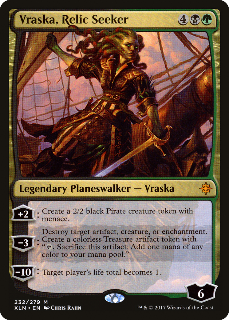Vraska, Relic Seeker (XLN) #232 [EN/N] s/o