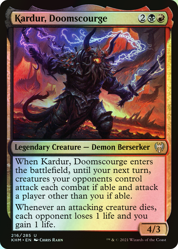 Kardur, Doomscourge (KHM) #216 [EN/F]