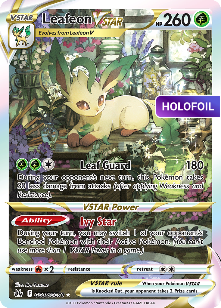 Leafeon VSTAR (CRZ:GG) #GG35 [EN/H]