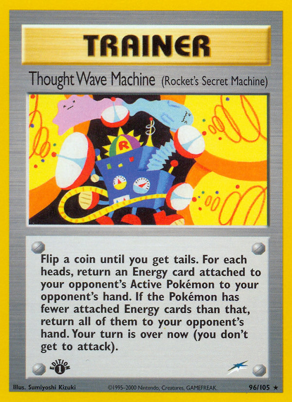 Thought Wave Machine (Rocket's Secret Machine) (N4) #096 [EN/1E]