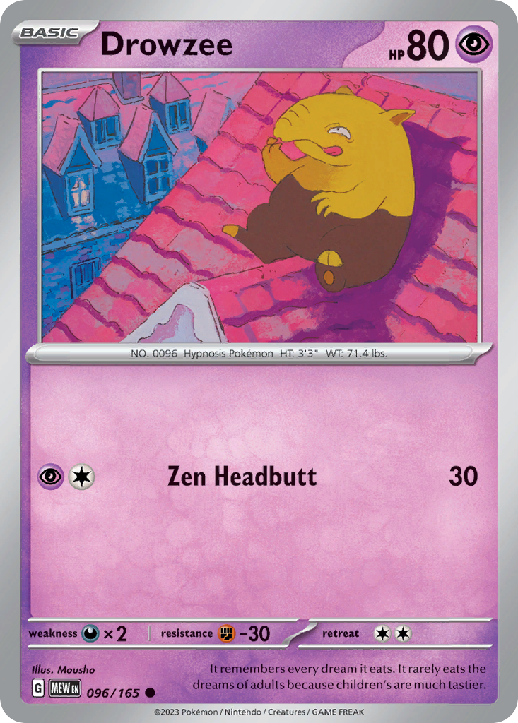 Drowzee (MEW) #096 [EN/N]