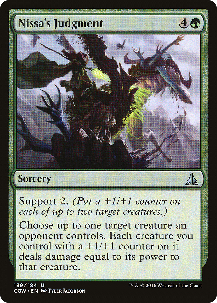 Nissa's Judgment (OGW) #139 [EN/N]