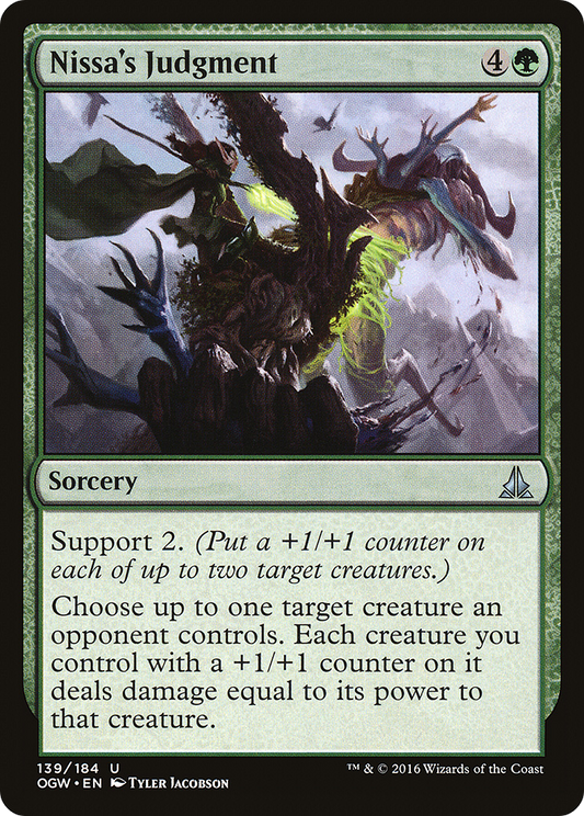 Nissa's Judgment (OGW) #139 [EN/N]