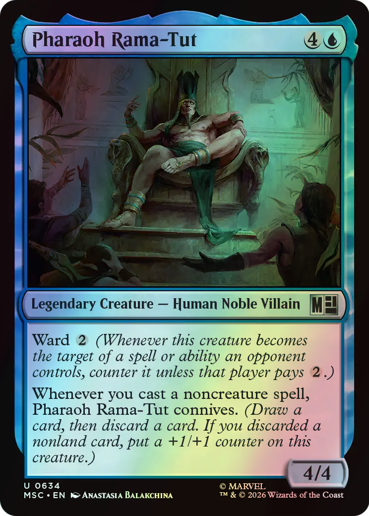 Pharaoh Rama-Tut (MSC) #634 [EN/F] s/o