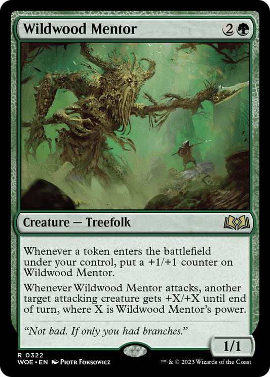 Wildwood Mentor (WOE) #322 [EN/N]