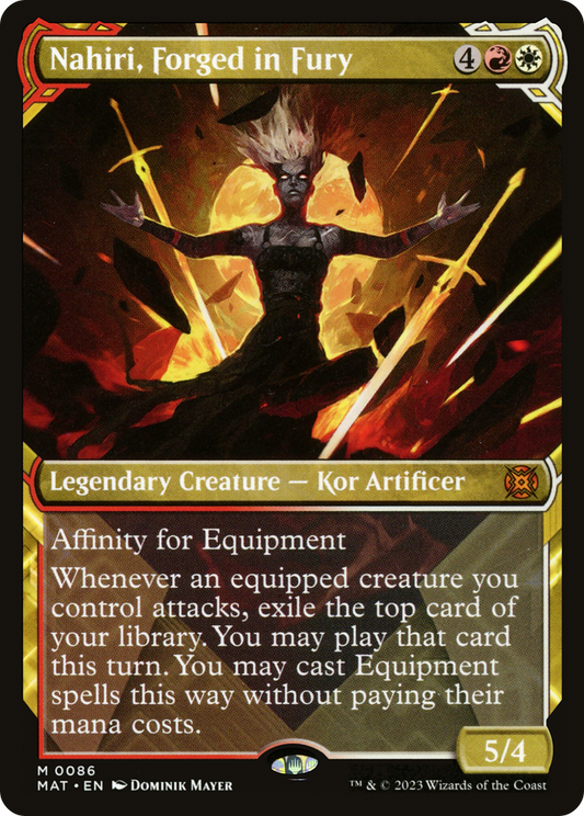 Nahiri, Forged in Fury (MAT) #86 [EN/N]