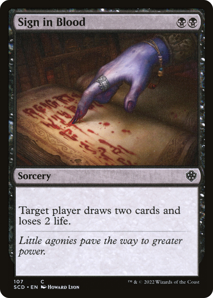 Sign in Blood (SCD) #107 [EN/N]