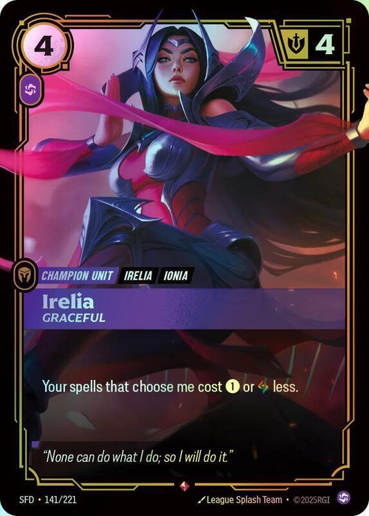 Irelia - Graceful (SFD) #141 [EN/F] s/o