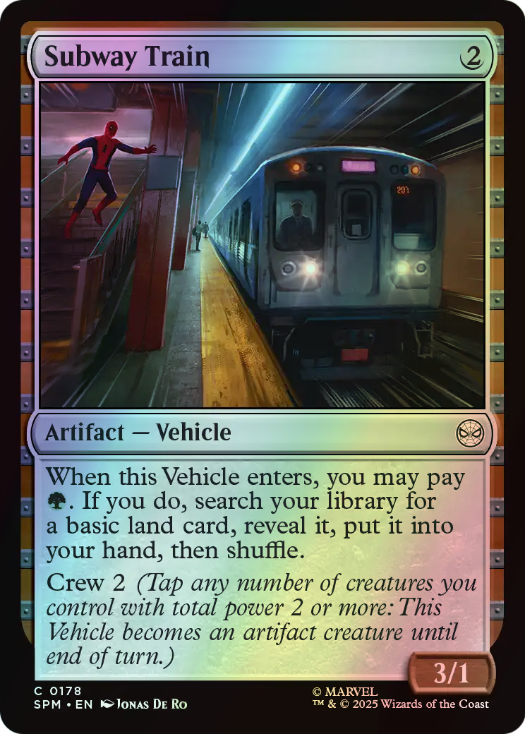 Subway Train (SPM) #178 [EN/F]