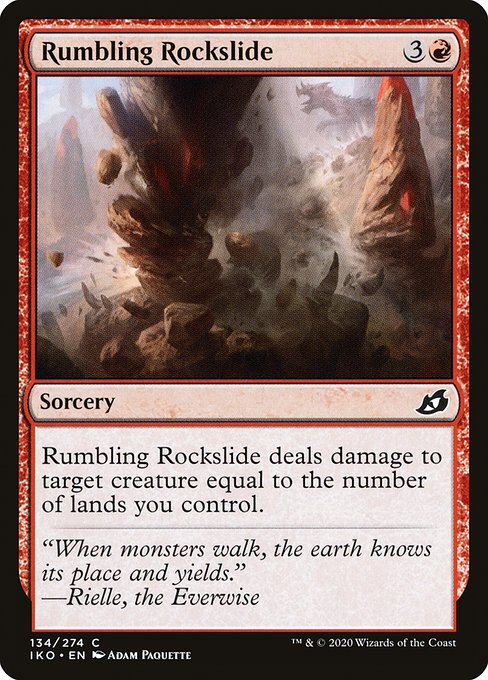 Rumbling Rockslide (IKO) #134 [EN/N]