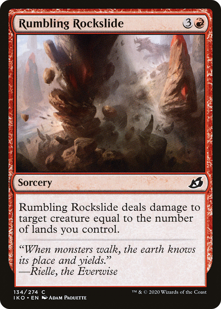Rumbling Rockslide (IKO) #134 [EN/N]