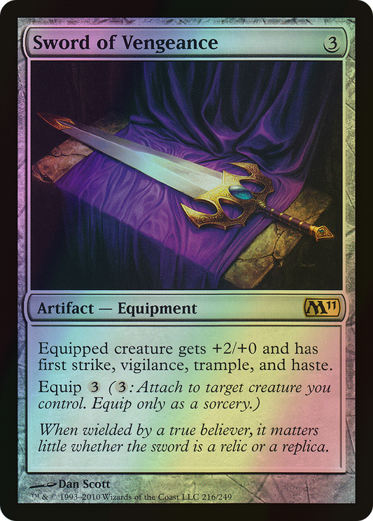 Sword of Vengeance (M11) #216 [EN/F]