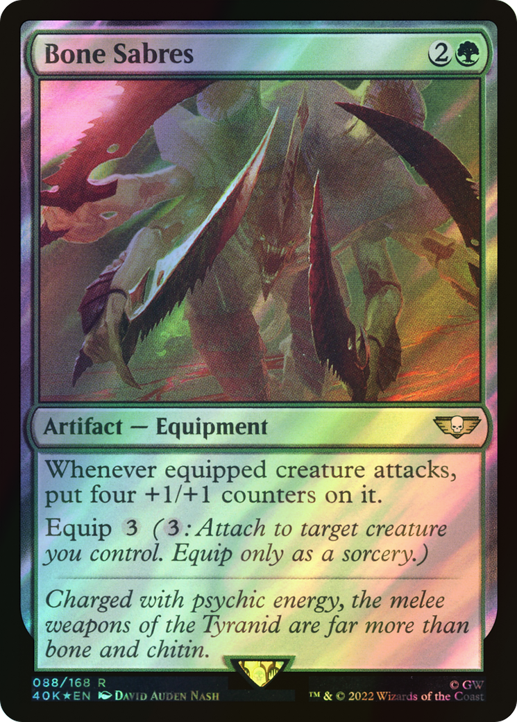 Bone Sabres - Surge Foil (40K) #88★ [EN/F] s/o